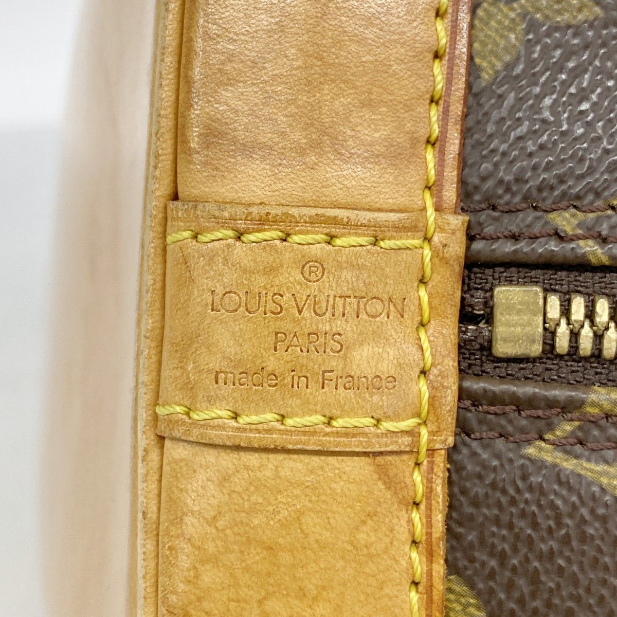 Louis Vuitton Handbag Monogram Alma Brown
