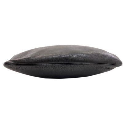 Prada Logo Shoulder Bag Leather