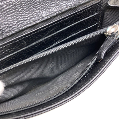 Chanel CC Logo Silver Wallet Calfskin
