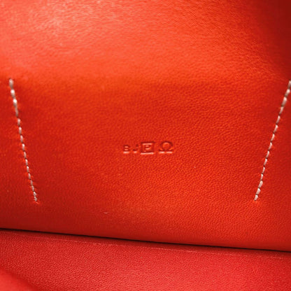 Hermes Dogon GM Duo Silver Wallet Calfskin