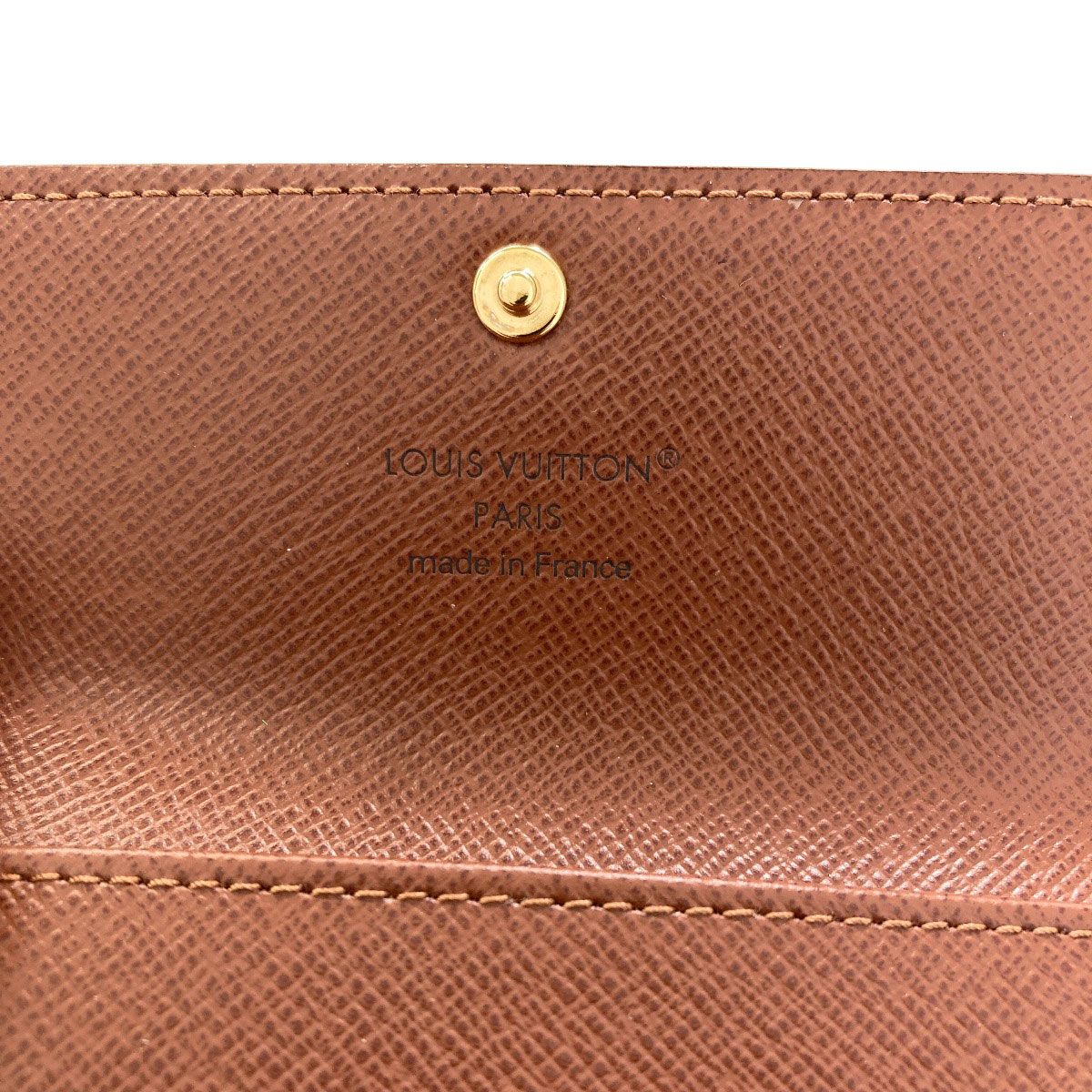 Louis Vuitton Multicles 6 Key Case Monogram Canvas Key Holder