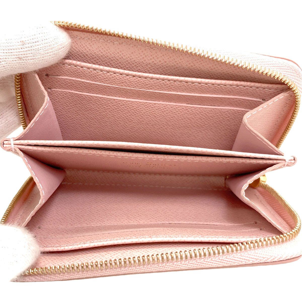 Louis Vuitton Zippy Coin Purse Damier Canvas