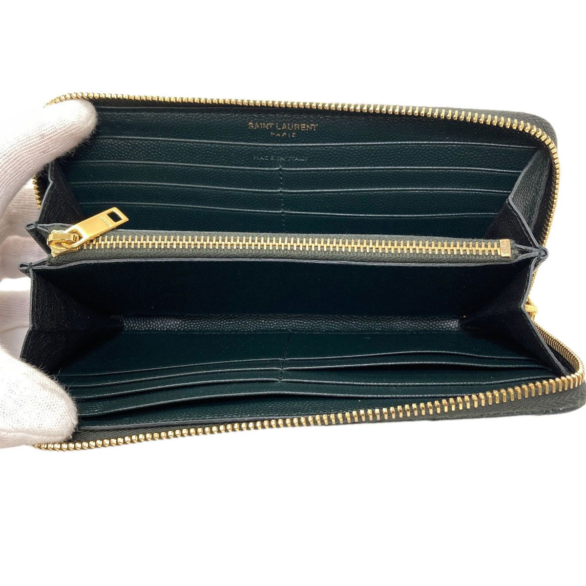 Saint Laurent Cassandra Wallet Leather