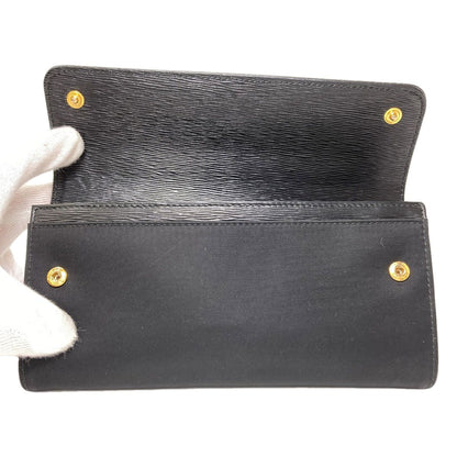 Prada Triangle Wallet Nylon Leather
