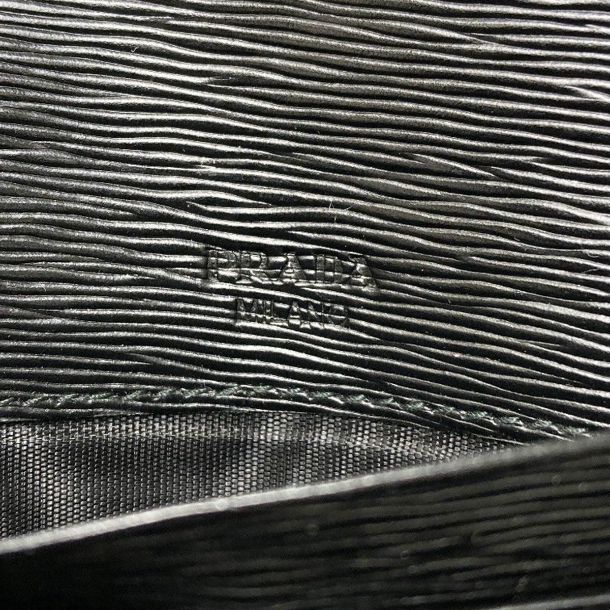 Prada Triangle Wallet Nylon Leather