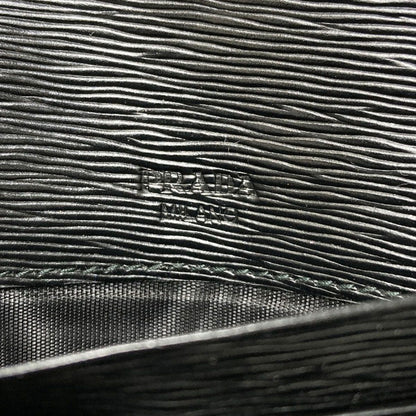 Prada Triangle Wallet Nylon Leather