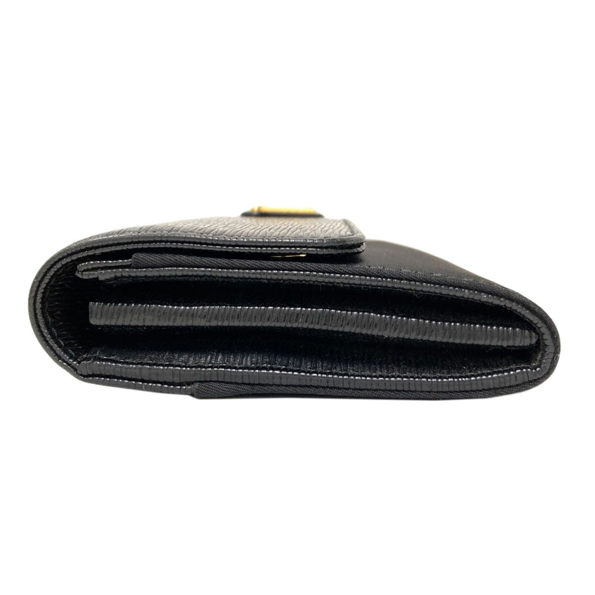 Prada Triangle Wallet Nylon Leather