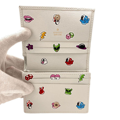 Gucci Hattie Stewart Collaboration Mushroom Bifold Wallet