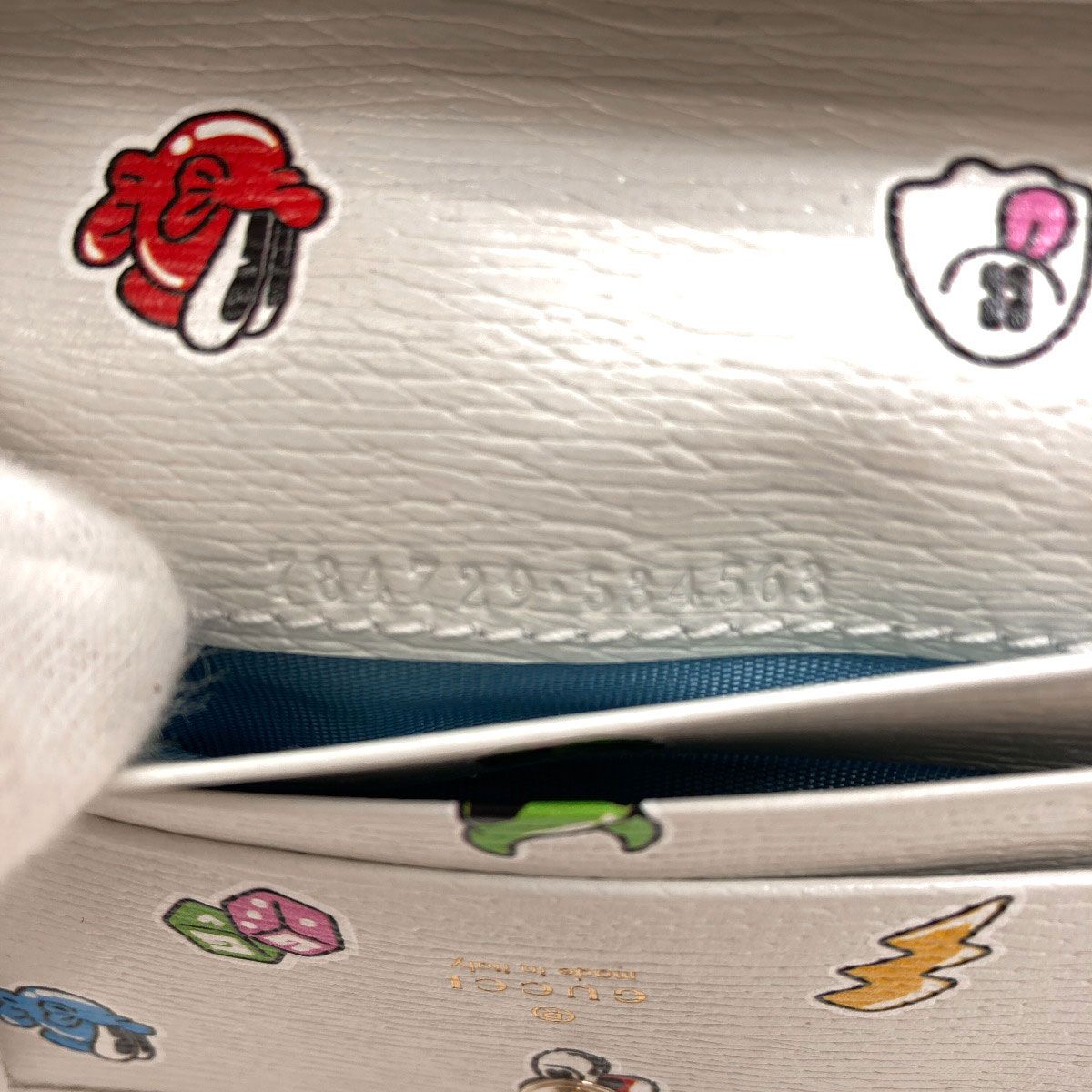 Gucci Hattie Stewart Collaboration Mushroom Bifold Wallet