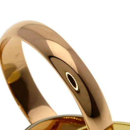 Cartier Trinity 49 Ring 18k Yellow Gold 18k White Pink