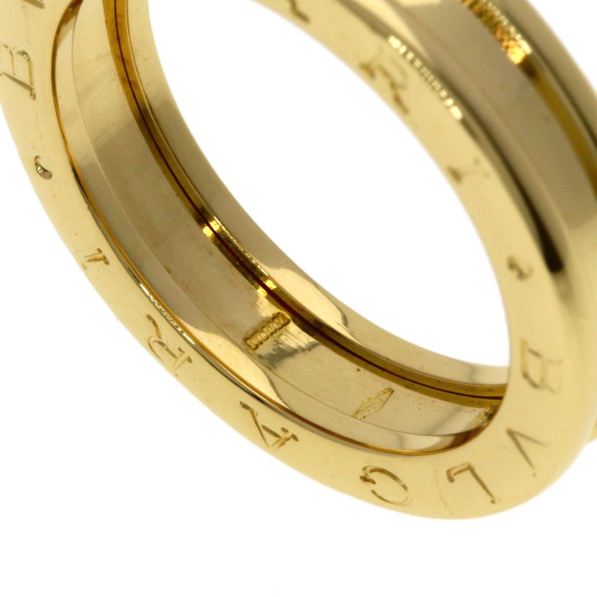 Bvlgari B-zero One Band 55 Ring 18k Yellow Gold