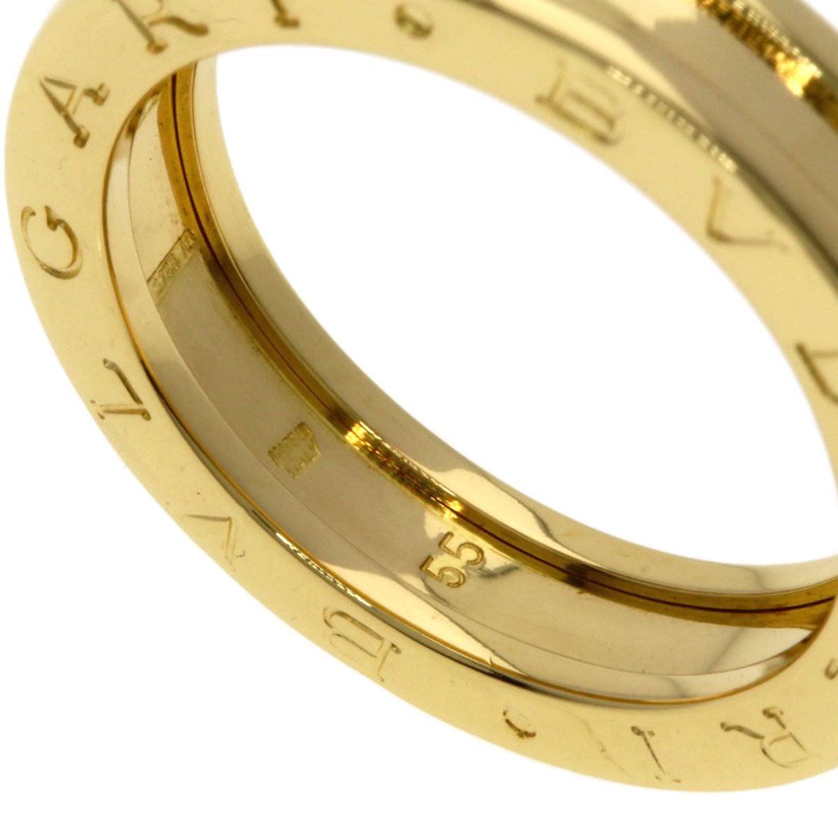 Bvlgari B-zero One Band 55 Ring 18k Yellow Gold
