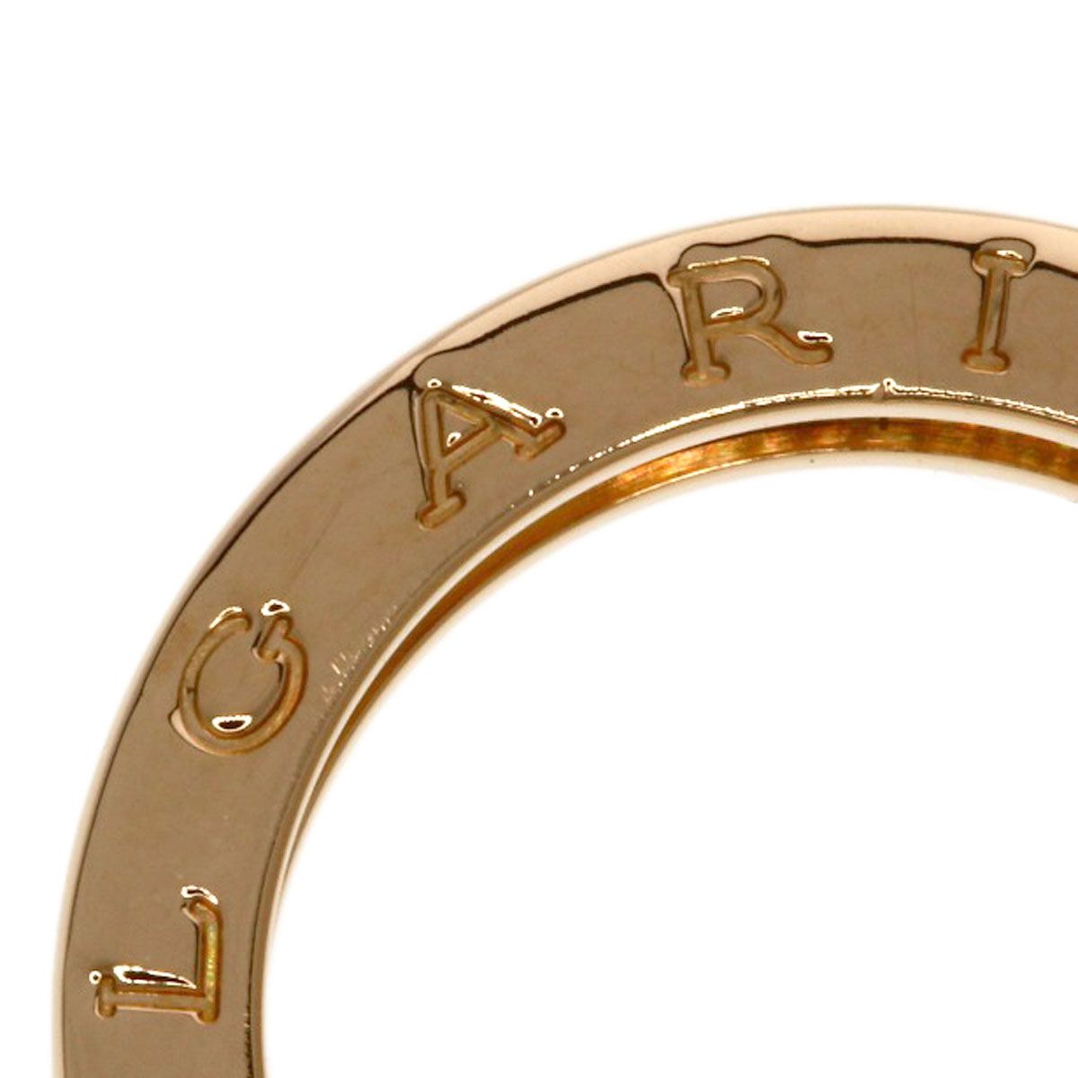 Bvlgari B-zero One Band 52 Ring 18k Pink Gold