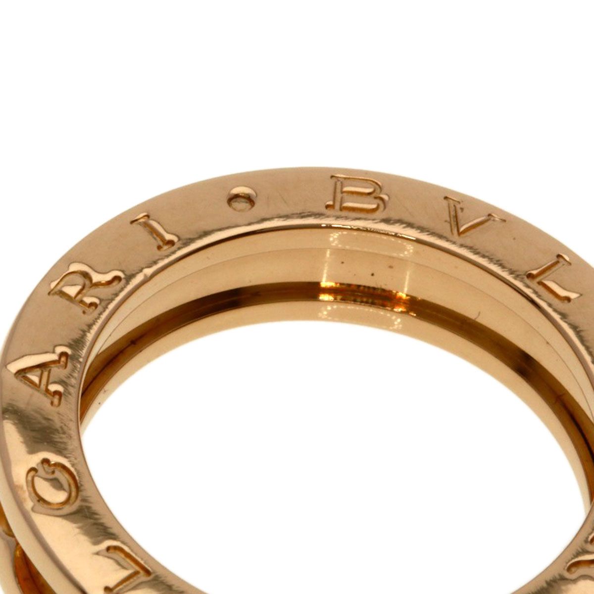 Bvlgari B-zero One Band 52 Ring 18k Pink Gold