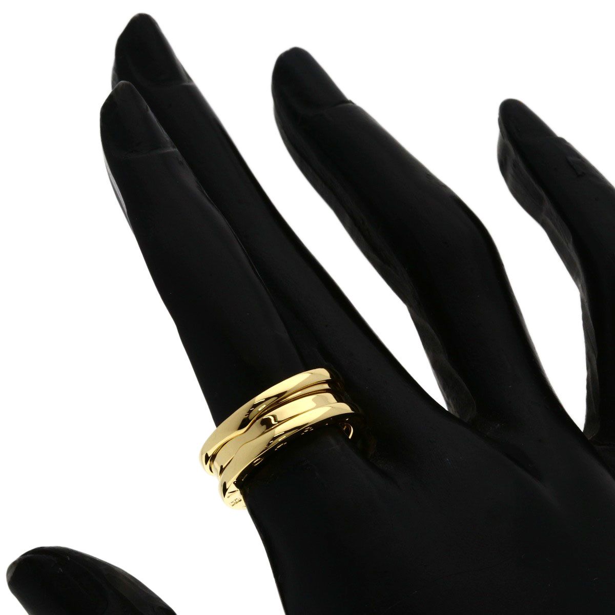 Bvlgari B-zero One Band 50 Ring 18k Yellow Gold