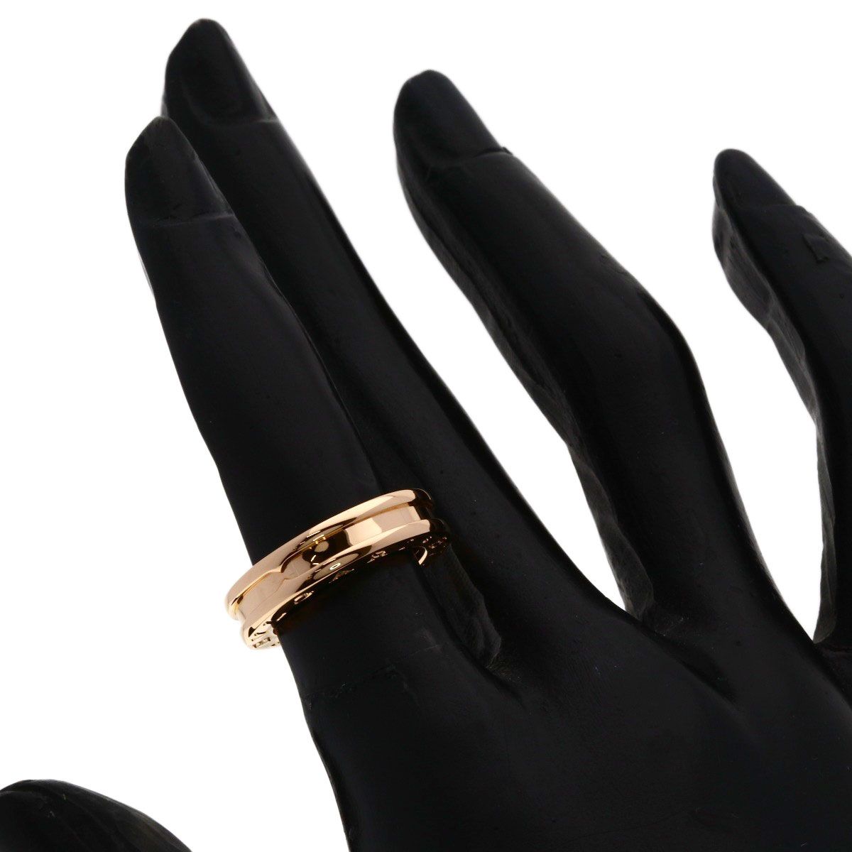 Bvlgari B-zero One Band 47 Ring 18k Pink Gold