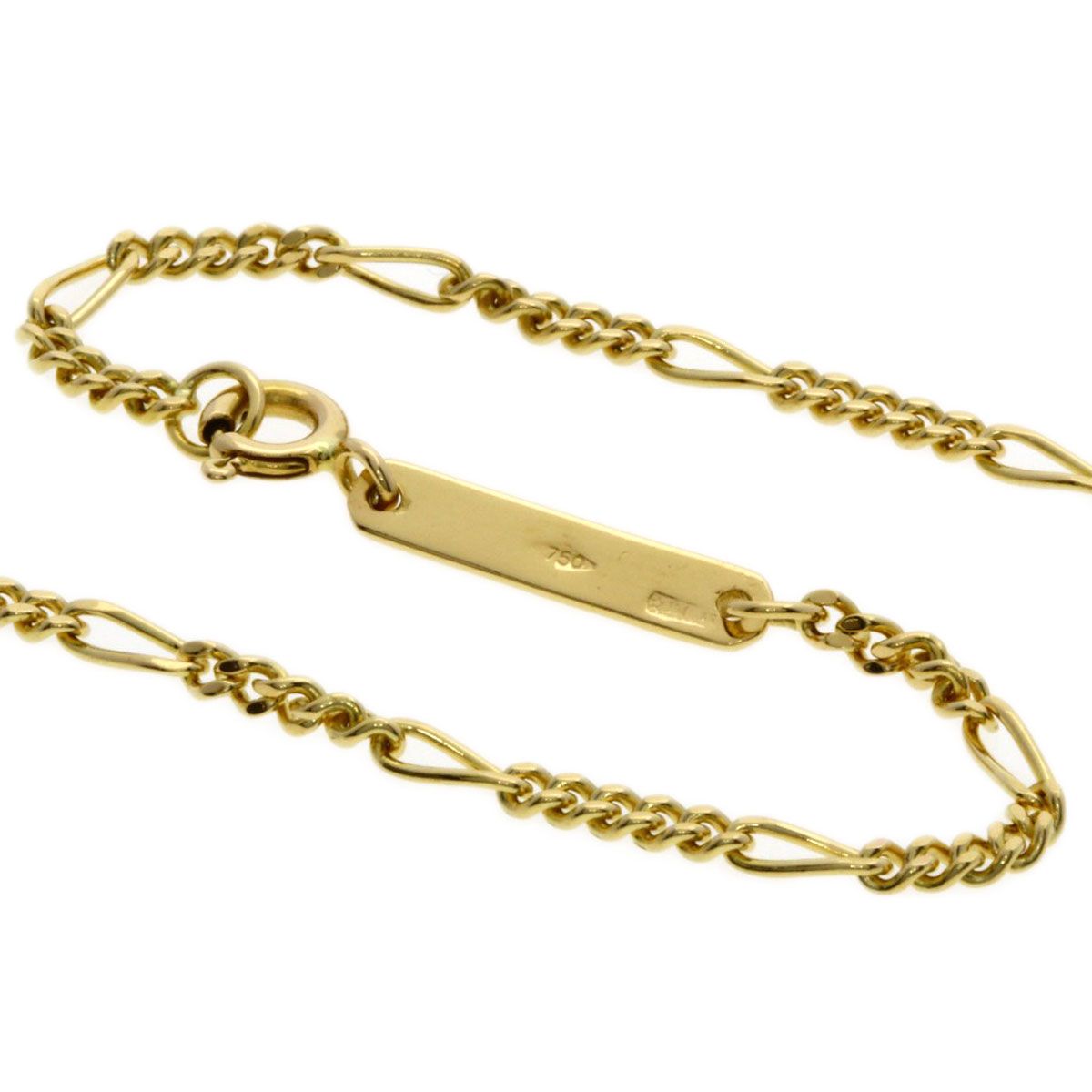 Bvlgari Cross Heart Vintage Necklace 18k Yellow Gold