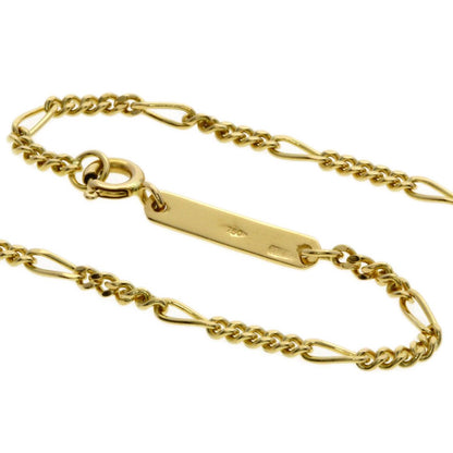 Bvlgari Cross Heart Vintage Necklace 18k Yellow Gold