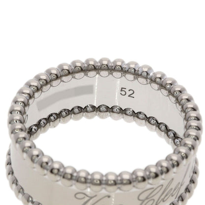 Van Cleef & Arpels Perlee Signature 52 Ring 18k White Gold