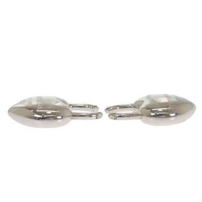 Tiffany & Co Full Heart Earrings 925 Sterling Silver Return to Drop Large