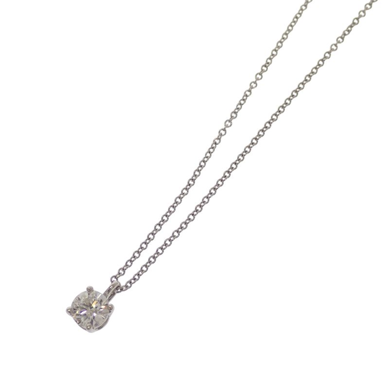 Tiffany & Co Solitaire Necklace 42 cm 1 Diamond