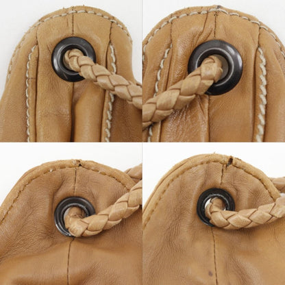 Bottega Veneta Hobo Calfskin Brown Shoulder Bag
