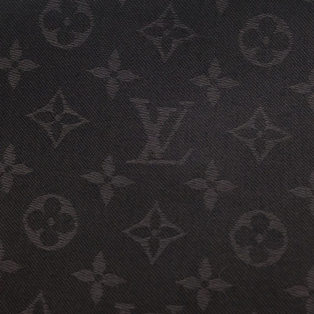 Louis Vuitton LV Atlantis Shawl Monogram Silk Gray Scarf