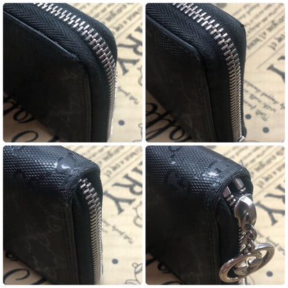 Gucci Wallet GG Supreme Round Billfold Card — view 3