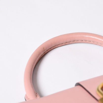 Louis Vuitton Locky BB Handbag Monogram Rose Poodle Pink Brown — view 6