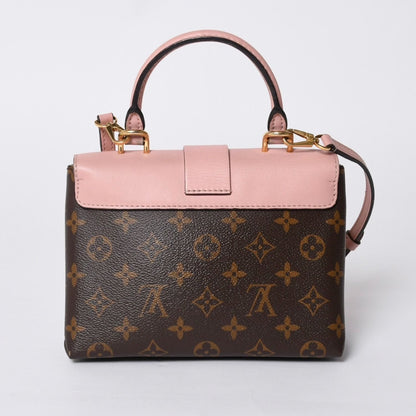 Louis Vuitton Locky BB Handbag Monogram Rose Poodle Pink Brown — view 2