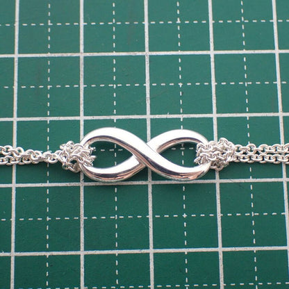 Tiffany & Co 925 Infinity Pendant Necklace