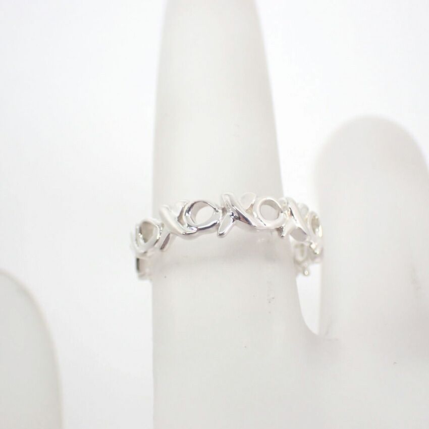 Tiffany & Co 925 Love Kiss Ring