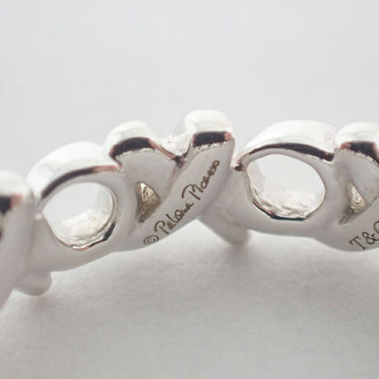 Tiffany & Co 925 Love Kiss Ring
