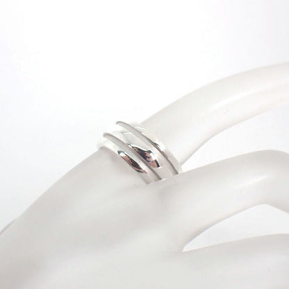 Tiffany & Co 925 Double Line Grooved Ring