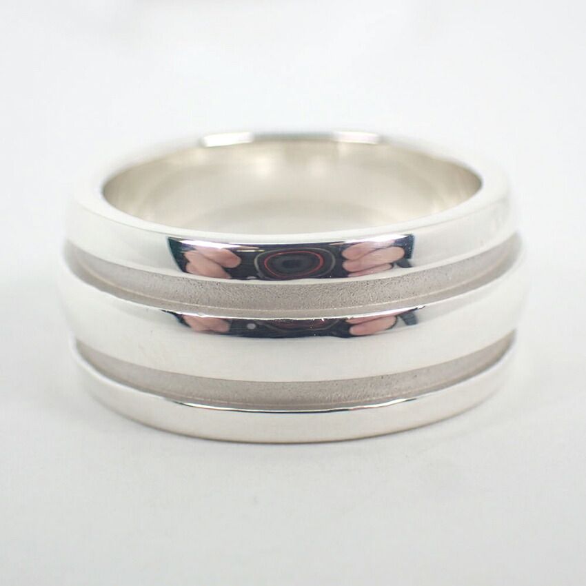 Tiffany & Co 925 Double Line Grooved Ring