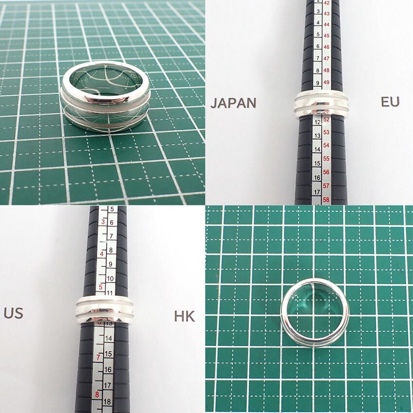 Tiffany & Co 925 Double Line Grooved Ring