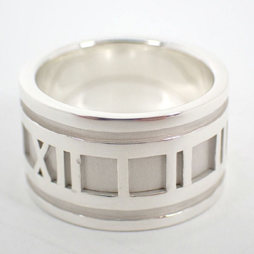 Tiffany & Co 925 Atlas Wide Ring