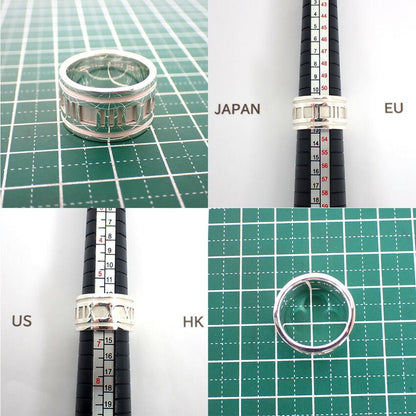 Tiffany & Co 925 Atlas Wide Ring