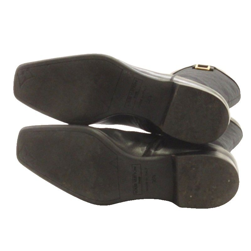 Louis Vuitton Monogram Boots Black
