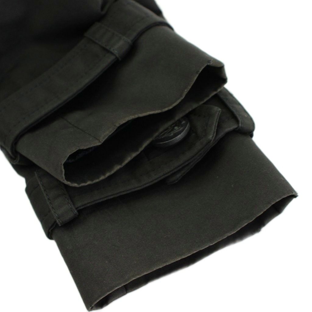 Gucci Star Coat Long Length Cotton 38 Black