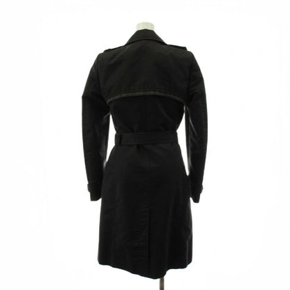 Gucci Star Coat Long Length Cotton 38 Black