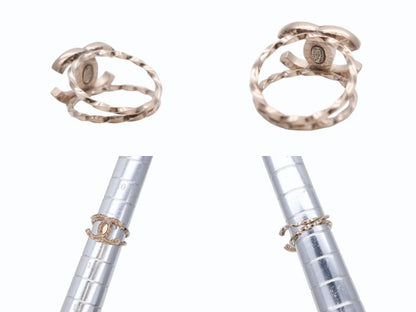 Chanel CC Logo Ring Gold — view 6