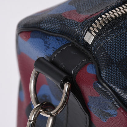 Louis Vuitton Damier Cobalt Camouflage Keepall Bandouliere 45 — view 4
