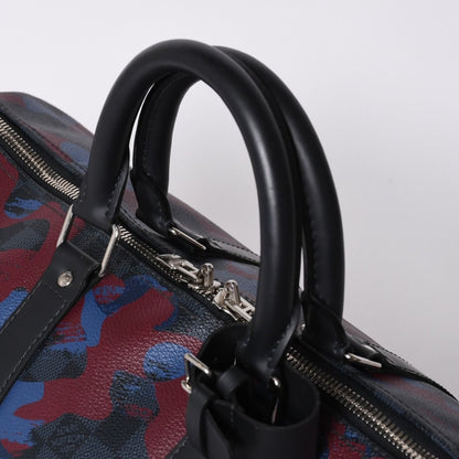Louis Vuitton Damier Cobalt Camouflage Keepall Bandouliere 45 — view 7