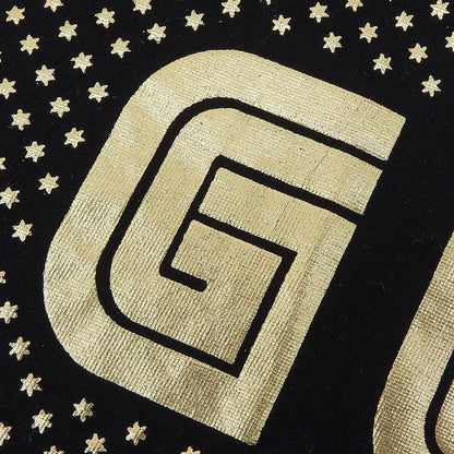 Gucci Logo Short Sleeve Cotton T-Shirt Top Black