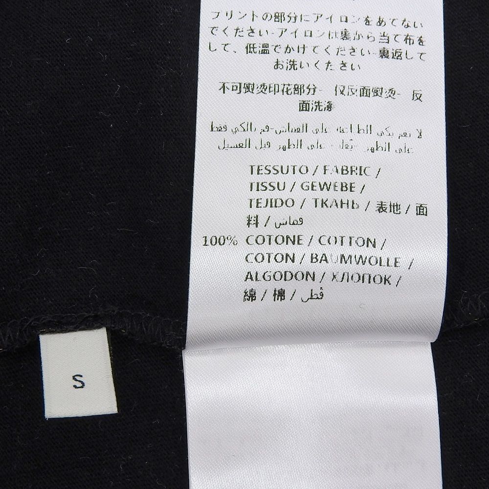 Gucci Logo Short Sleeve Cotton T-Shirt Top Black