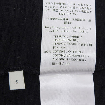 Gucci Logo Short Sleeve Cotton T-Shirt Top Black