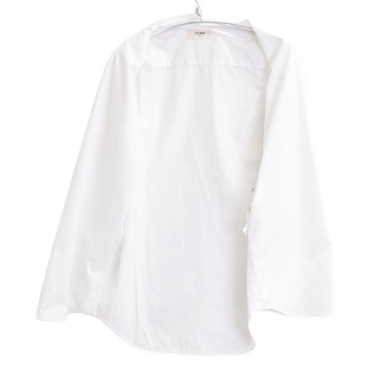 Celine White Cotton Tomboy Shirt 36
