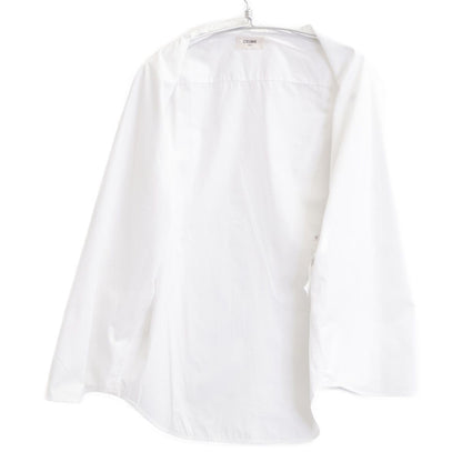 Celine White Cotton Tomboy Shirt 36