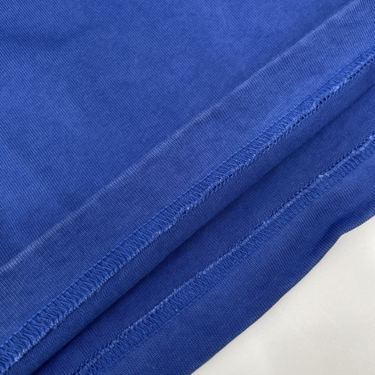 Dolce & Gabbana Blue Orange Logo Embroidery T-Shirt XS